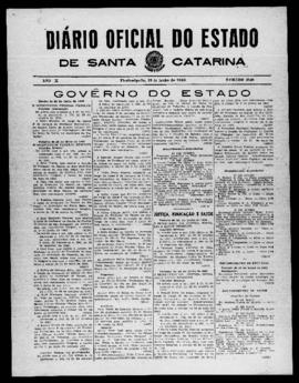 Diário Oficial do Estado de Santa Catarina. Ano 10. N° 2526 de 23/06/1943