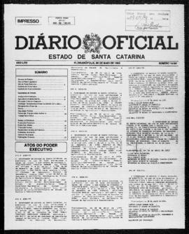 Diário Oficial do Estado de Santa Catarina. Ano 58. N° 14681 de 06/05/1993