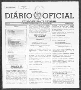 Diário Oficial do Estado de Santa Catarina. Ano 64. N° 15845 de 21/01/1998