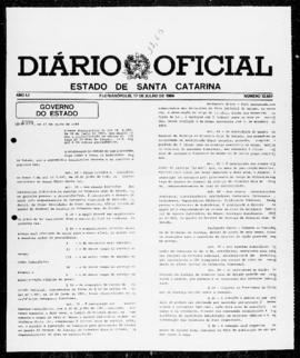 Diário Oficial do Estado de Santa Catarina. Ano 51. N° 12507 de 17/07/1984