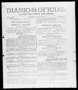 Diário Oficial do Estado de Santa Catarina. Ano 28. N° 6856 de 31/07/1961