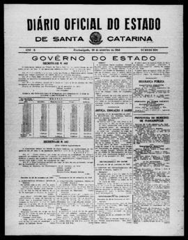 Diário Oficial do Estado de Santa Catarina. Ano 10. N° 2588 de 23/09/1943