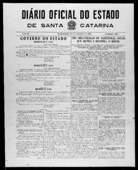 Diário Oficial do Estado de Santa Catarina. Ano 11. N° 2821 de 20/09/1944