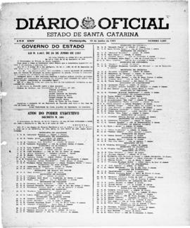 Diário Oficial do Estado de Santa Catarina. Ano 24. N° 5885 de 28/06/1957