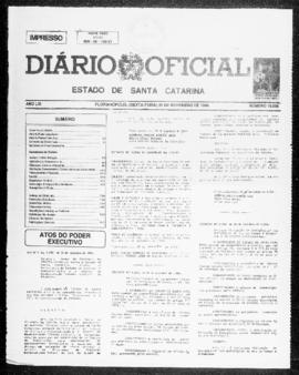 Diário Oficial do Estado de Santa Catarina. Ano 61. N° 15066 de 25/11/1994