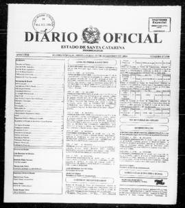 Diário Oficial do Estado de Santa Catarina. Ano 71. N° 17530 de 03/12/2004