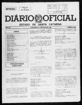 Diário Oficial do Estado de Santa Catarina. Ano 58. N° 14728 de 13/07/1993
