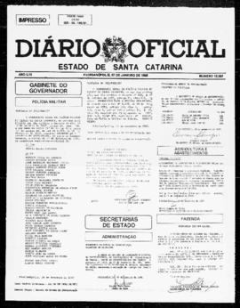 Diário Oficial do Estado de Santa Catarina. Ano 53. N° 13367 de 07/01/1988
