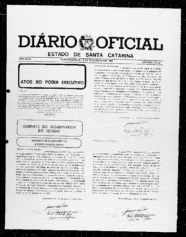 Diário Oficial do Estado de Santa Catarina. Ano 49. N° 12152 de 10/02/1983