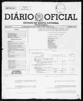 Diário Oficial do Estado de Santa Catarina. Ano 68. N° 16673 de 01/06/2001