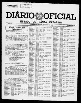 Diário Oficial do Estado de Santa Catarina. Ano 54. N° 13574 de 09/11/1988