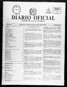 Diário Oficial do Estado de Santa Catarina. Ano 73. N° 18275 de 07/01/2008