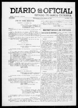 Diário Oficial do Estado de Santa Catarina. Ano 31. N° 7662 de 10/10/1964