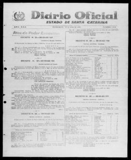 Diário Oficial do Estado de Santa Catarina. Ano 30. N° 7272 de 19/04/1963