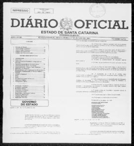 Diário Oficial do Estado de Santa Catarina. Ano 68. N° 16711 de 27/07/2001