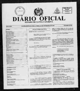 Diário Oficial do Estado de Santa Catarina. Ano 75. N° 18793 de 23/02/2010