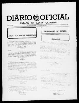 Diário Oficial do Estado de Santa Catarina. Ano 48. N° 11969 de 17/05/1982