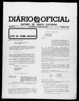 Diário Oficial do Estado de Santa Catarina. Ano 48. N° 11947 de 14/04/1982