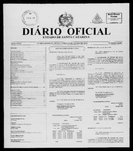 Diário Oficial do Estado de Santa Catarina. Ano 76. N° 18895 de 23/07/2010