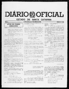 Diário Oficial do Estado de Santa Catarina. Ano 51. N° 12480 de 07/06/1984