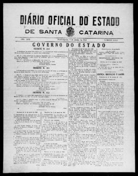 Diário Oficial do Estado de Santa Catarina. Ano 16. N° 3954 de 07/06/1949