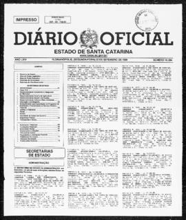 Diário Oficial do Estado de Santa Catarina. Ano 66. N° 16254 de 20/09/1999