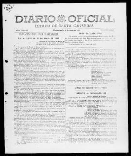 Diário Oficial do Estado de Santa Catarina. Ano 28. N° 6814 de 30/05/1961