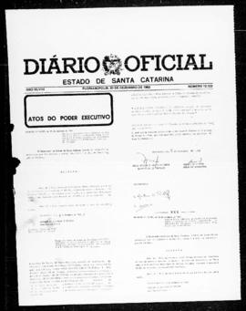 Diário Oficial do Estado de Santa Catarina. Ano 48. N° 12123 de 30/12/1982