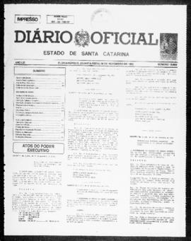 Diário Oficial do Estado de Santa Catarina. Ano 61. N° 15069 de 30/11/1994
