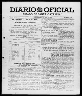 Diário Oficial do Estado de Santa Catarina. Ano 29. N° 7036 de 25/04/1962