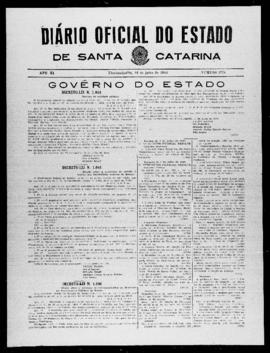 Diário Oficial do Estado de Santa Catarina. Ano 11. N° 2775 de 13/07/1944