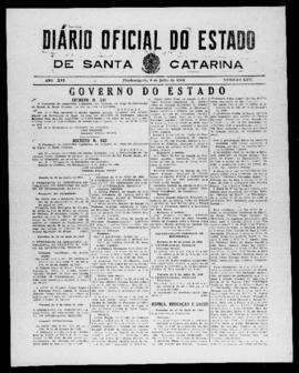 Diário Oficial do Estado de Santa Catarina. Ano 16. N° 3974 de 08/07/1949