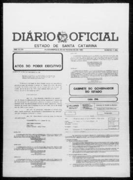 Diário Oficial do Estado de Santa Catarina. Ano 47. N° 11656 de 03/02/1981