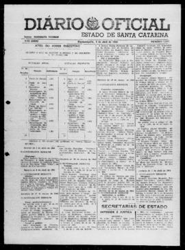 Diário Oficial do Estado de Santa Catarina. Ano 31. N° 7522 de 06/04/1964