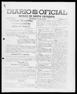 Diário Oficial do Estado de Santa Catarina. Ano 28. N° 6779 de 06/04/1961