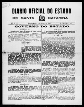 Diário Oficial do Estado de Santa Catarina. Ano 4. N° 965 de 08/07/1937