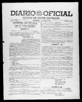 Diário Oficial do Estado de Santa Catarina. Ano 25. N° 6073 de 18/04/1958