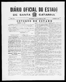 Diário Oficial do Estado de Santa Catarina. Ano 16. N° 4067 de 29/11/1949