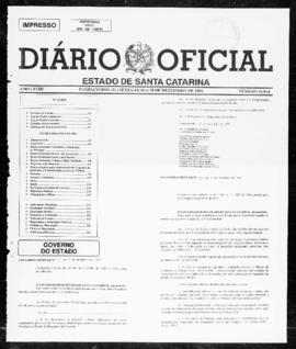 Diário Oficial do Estado de Santa Catarina. Ano 68. N° 16814 de 28/12/2001