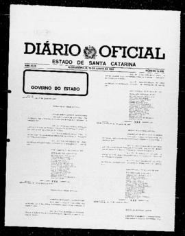 Diário Oficial do Estado de Santa Catarina. Ano 49. N° 12235 de 15/06/1983
