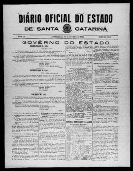 Diário Oficial do Estado de Santa Catarina. Ano 10. N° 2583 de 16/09/1943
