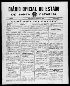 Diário Oficial do Estado de Santa Catarina. Ano 12. N° 3001 de 14/06/1945
