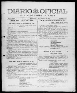 Diário Oficial do Estado de Santa Catarina. Ano 28. N° 6957 de 28/12/1961