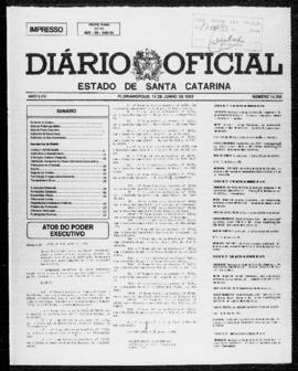 Diário Oficial do Estado de Santa Catarina. Ano 58. N° 14706 de 11/06/1993