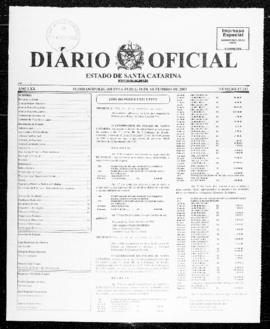 Diário Oficial do Estado de Santa Catarina. Ano 70. N° 17241 de 18/09/2003