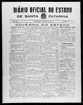 Diário Oficial do Estado de Santa Catarina. Ano 11. N° 2777 de 17/07/1944