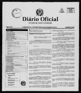 Diário Oficial do Estado de Santa Catarina. Ano 76. N° 18984 de 06/12/2010