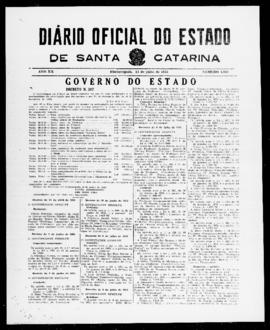 Diário Oficial do Estado de Santa Catarina. Ano 20. N° 4936 de 13/07/1953