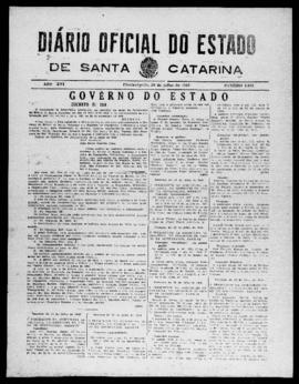 Diário Oficial do Estado de Santa Catarina. Ano 16. N° 3982 de 20/07/1949