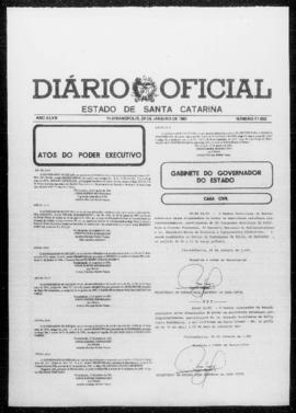Diário Oficial do Estado de Santa Catarina. Ano 47. N° 11652 de 28/01/1981